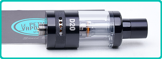 Design du Clearomiseur GTL D20 Eleaf